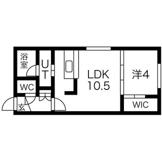 北海道札幌市中央区北五条西19【マンション】の間取り
