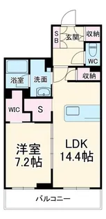 プリエール【1階】の間取り