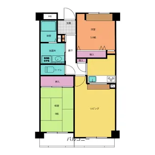 コーポYM21【4階】の間取り