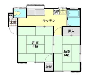 コーポヒロサワ【2階】の間取り