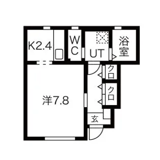 grand parace浪江II【1階】の間取り