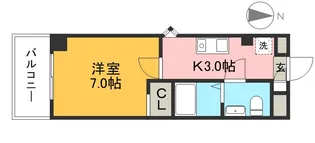 アルファ上町【2階】の間取り