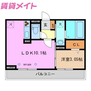 ルミエール【3階】の間取り