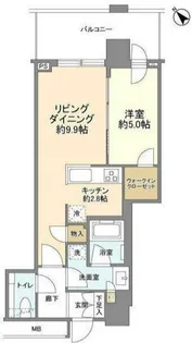 クロスエアタワー【31階】の間取り
