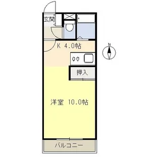 メゾンオリンピア【3階】の間取り