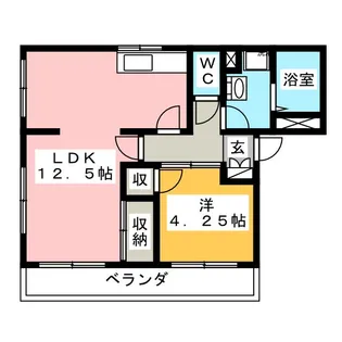 スターライトM【3階】の間取り