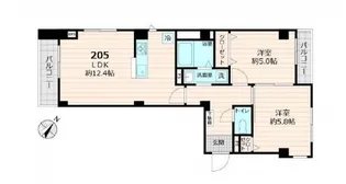 ラヴィデ香風園【3階】の間取り