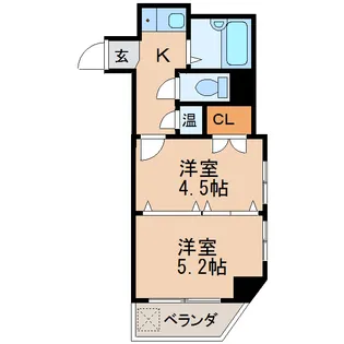 ラディアントIII【5階】の間取り