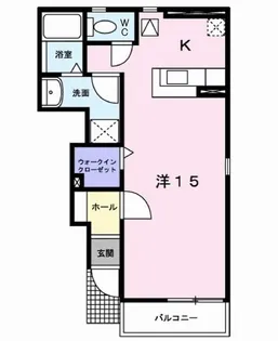 シーホーク【1階】の間取り