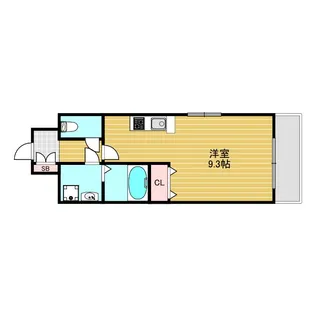 エクセレント上新20【6階】の間取り