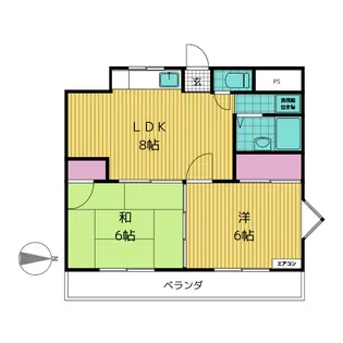 アーバンセゾン【3階】の間取り