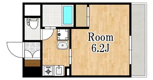 エステムコート新大阪VIエキスプレイス【2階】の間取り