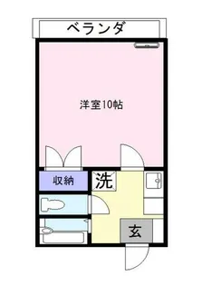 メゾンド・サキヤマ【3階】の間取り