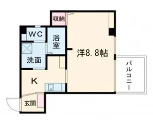 エヌエムトラントアン【2階】の間取り