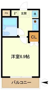 パールすぎた【2階】の間取り