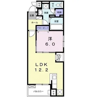 サンフラワー丸市VI【5階】の間取り