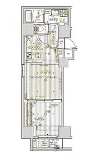 ヴァレッシア上野ノースシティ【5階】の間取り