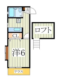 サンベール南柏【1階】の間取り