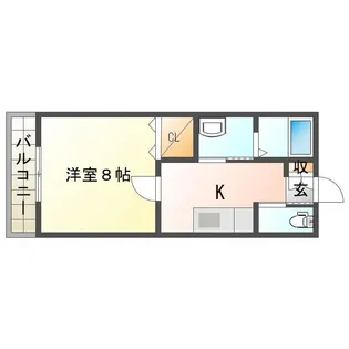 ウェルストーン【1階】の間取り