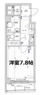 エル・ヴィエント・ライド上中里【2階】の間取り
