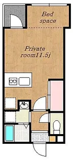 Ark Residence 武【5階】の間取り