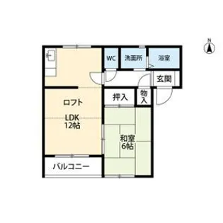 ステージ21 A【1階】の間取り