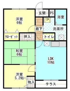 ファインステージ【1階】の間取り