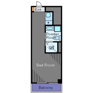 五反田ダイヤモンドマンション【5階】の間取り