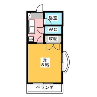 セジュールオリエ【3階】の間取り