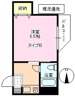 メゾンロテス【3階】の間取り