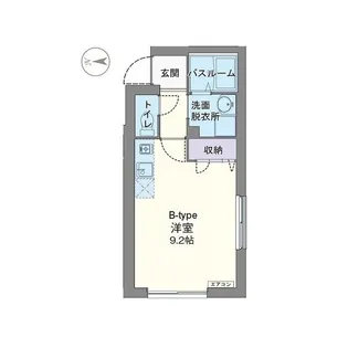 シャンノール【1階】の間取り