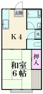 ホワイトヴィラ【1階】の間取り