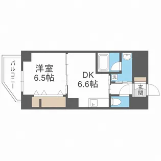 プリマベラ福島【4階】の間取り