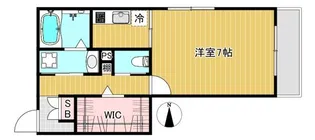 LE BLANC ET 自由が丘【2階】の間取り