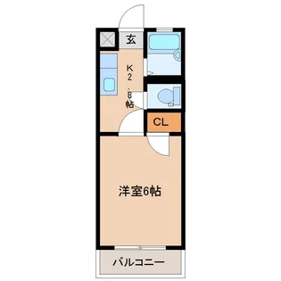 ブラッサム【1階】の間取り
