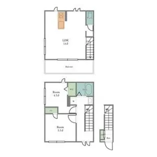 Villa Symbiose【1階】の間取り