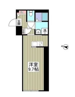 Sun Glanzいずみ中央【3階】の間取り