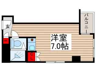 松原ビル【6階】の間取り