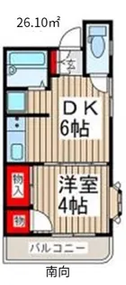 首都圏NSプラザin草加青柳【3階】の間取り