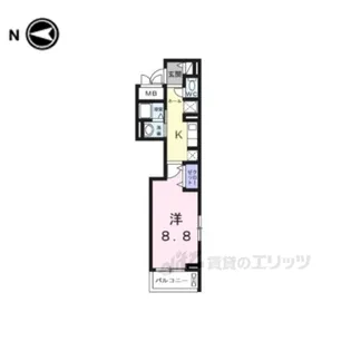 サピー日英3【2階】の間取り