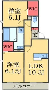 プリマヴェーラ【3階】の間取り