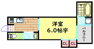 ユニークハイツ【5階】の間取り