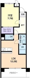 プライムヒルズ【2階】の間取り
