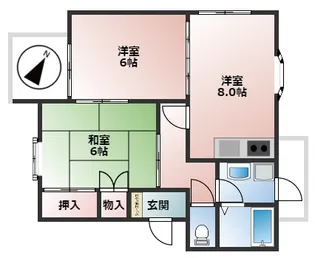 メゾンGP【3階】の間取り