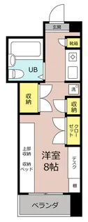 コルティーレ瑞穂【2階】の間取り