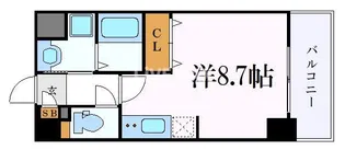 プログレッソ八田【2階】の間取り