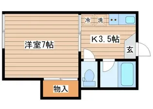 グリーンヒルズ【2階】の間取り