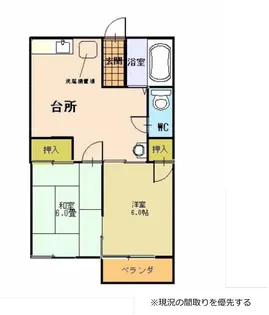 ボナールY&K【2階】の間取り