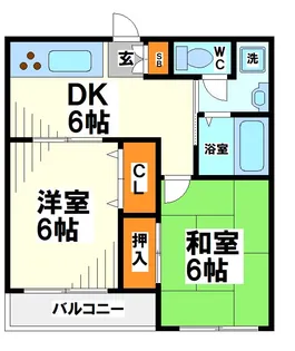 キャピタルコート【1階】の間取り