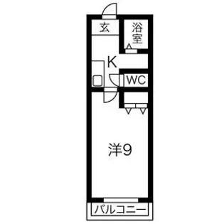 ゴルフランド【2階】の間取り